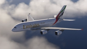 Emirates Regular Livery (A6-EDY) for FBW A380 | 8k thumbnail 5