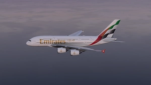 Emirates Regular Livery (A6-EDY) for FBW A380 | 8k thumbnail 6