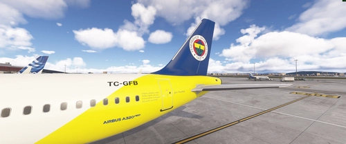 Fenerbahce Livery for FBW A32NX