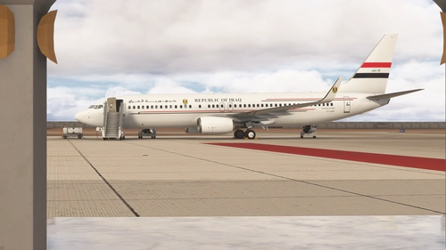 Iraqi Government ✈ YI-ASF ✈ PMDG 737-800 BW ✈ [Requested]