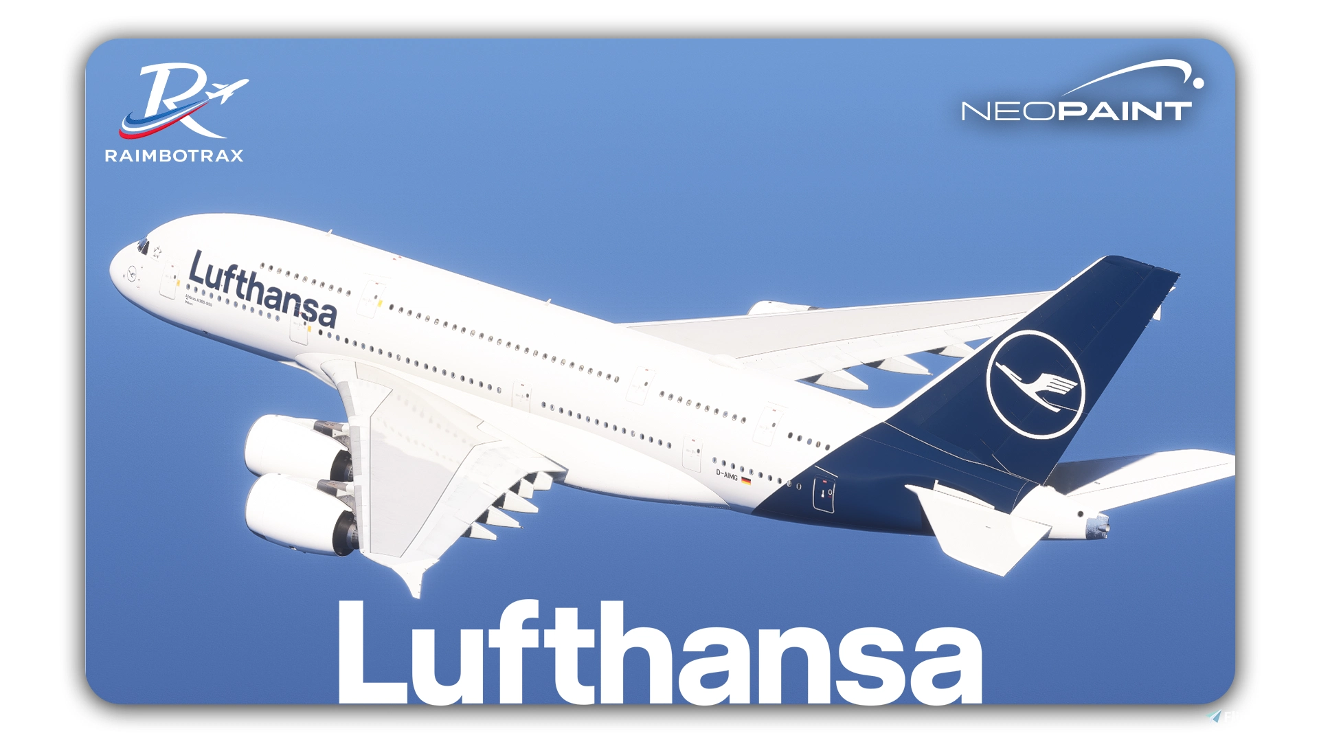 Lufthansa D-AIMG Flybywire A380 [raimbotrax][8K] - Image 1