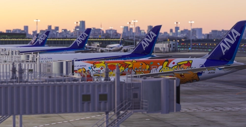 RJTT AIG Static Aircraft (TechnoBrain)