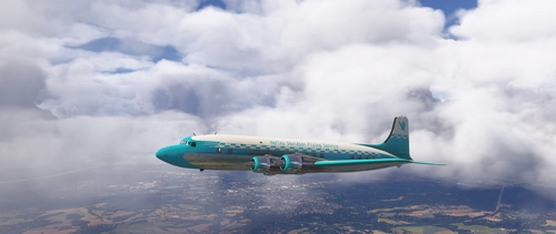 PMDG DC-6 Harley Davidson
