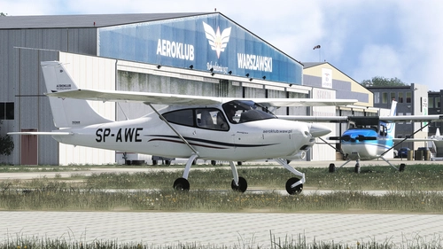 TECNAM P2008JC MKII Aeroklub Warszawski SP-AWE