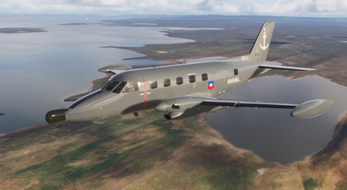 Embraer 110P Bandeirante v2 Armada de Chile