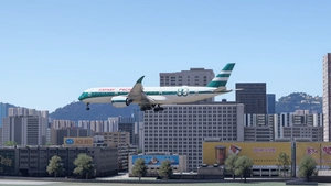 Cathay Pacific B-LRJ inibuild A350-900  80th Anniversary Retro Livery [4K] thumbnail 3