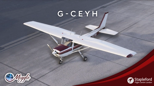 [WBSim C152] Stapleford Flight Centre G-CEYH [8K]