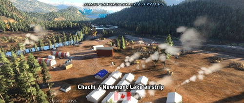 Chachi / Newmont Lake airstrip, British Columbia BC, Canada