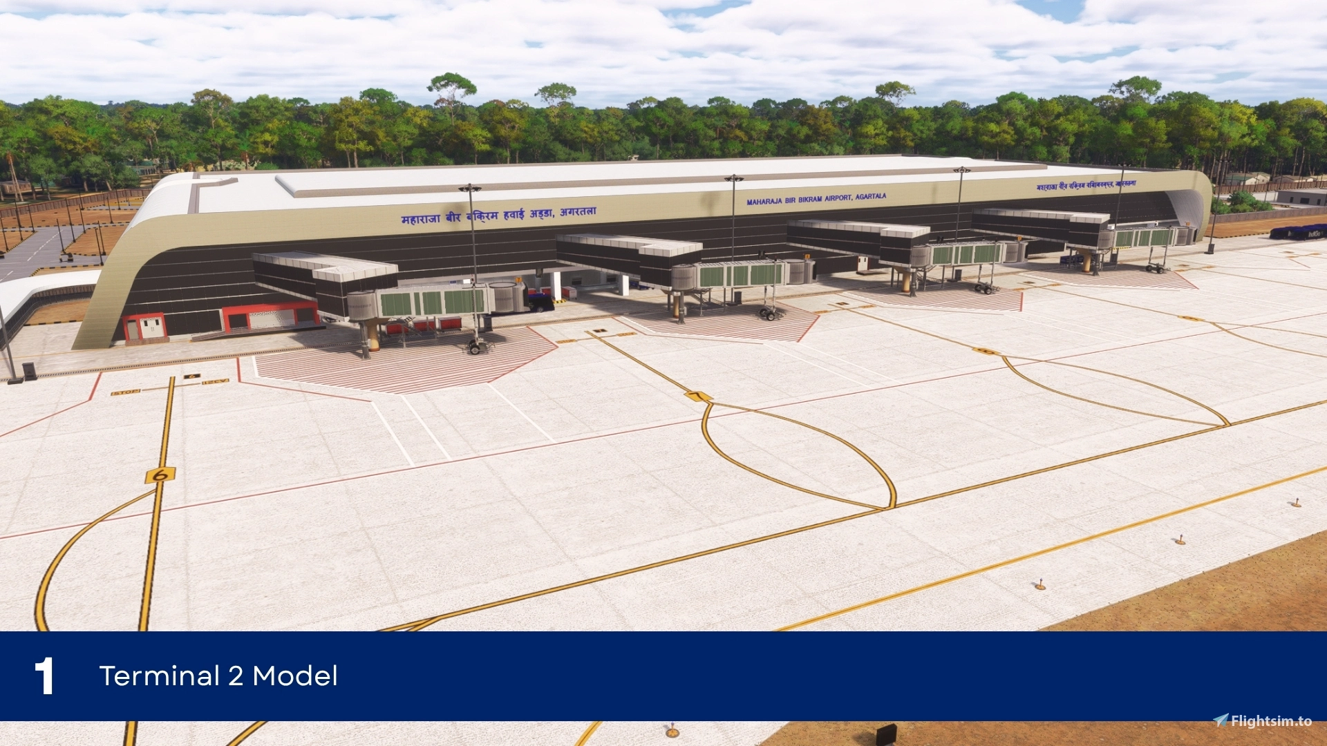 Terminal buildings at VEAT