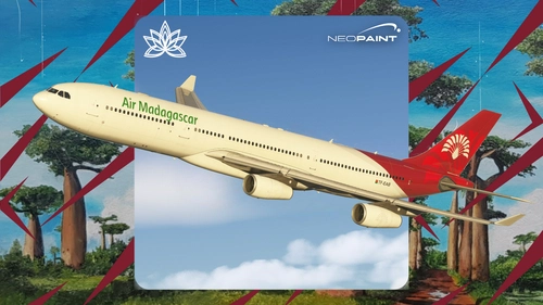 Inibuilds A340 Air Madagascar fleet TF-EAB / 5R-EAA