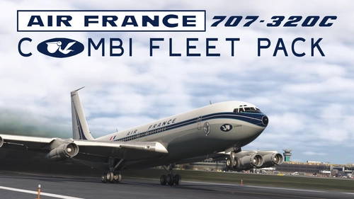 Air France B707-328C 1968 fleet pack [Combi]