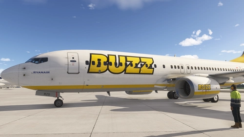 PMDG Boeing 737-800 SSW Buzz Airlines SP-RZD