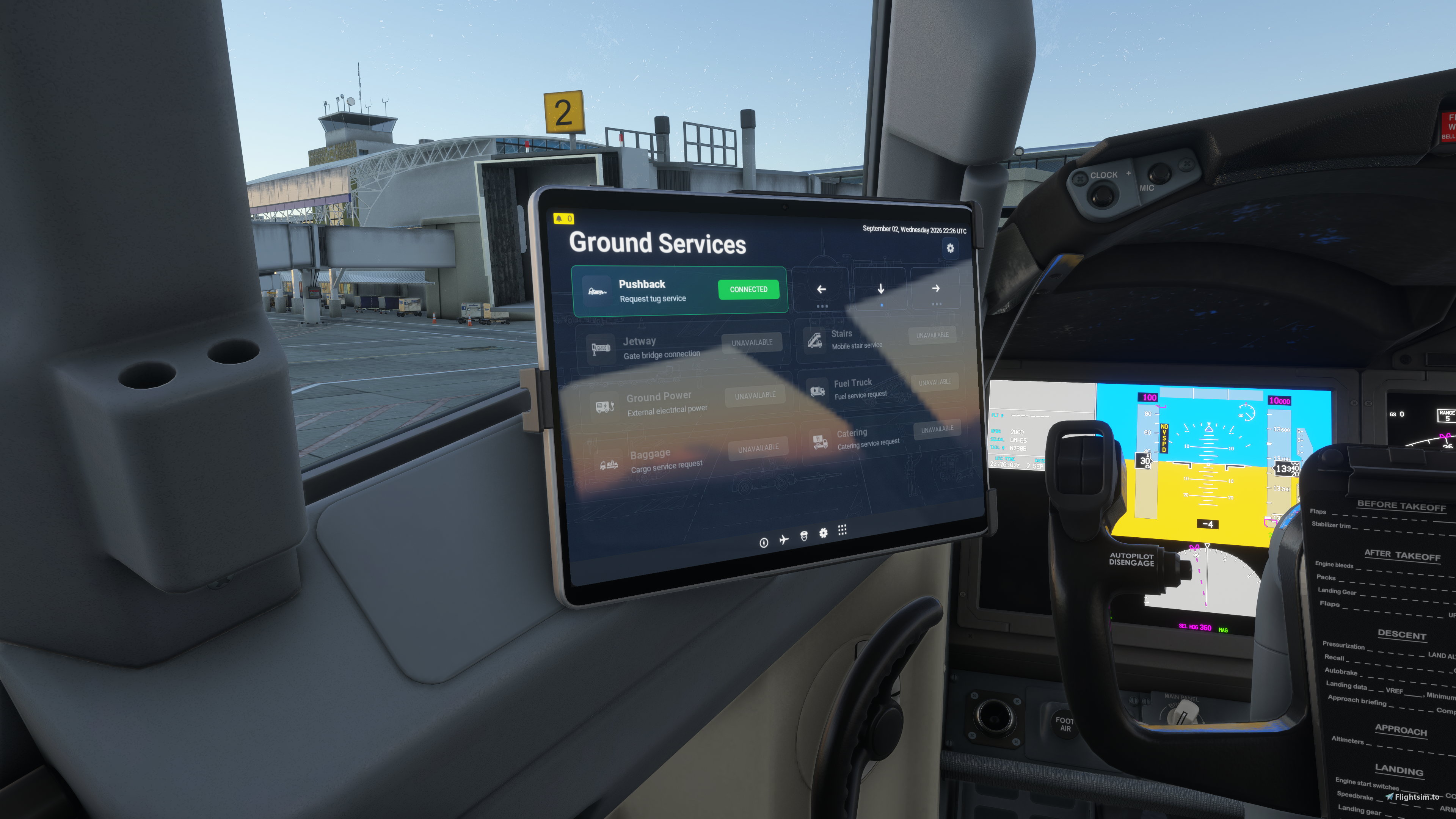 Ground Services for EFB
