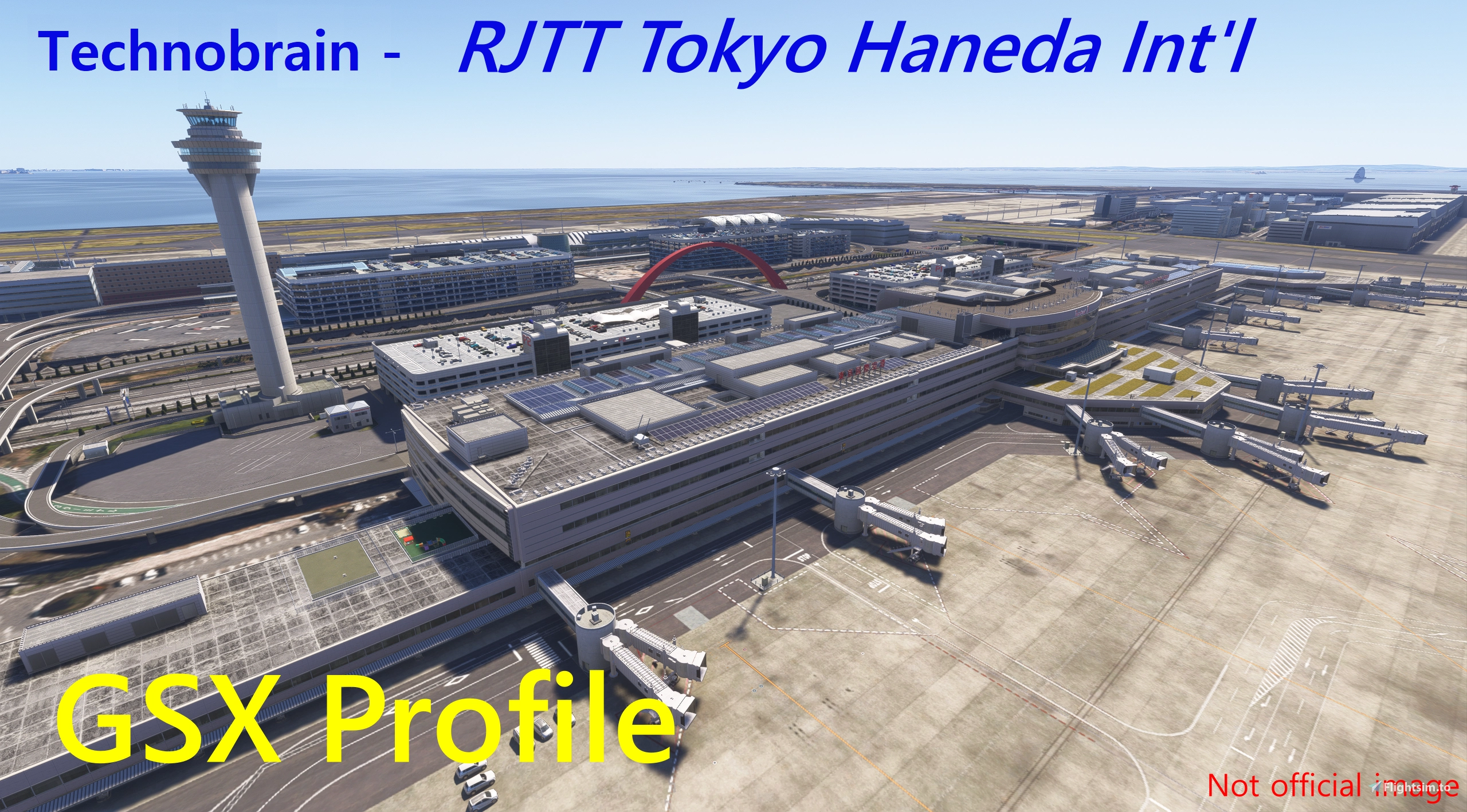 RJTT Tokyo Haneda Int'l (Technobrain) - GSX Profile (not completed) - Image 1