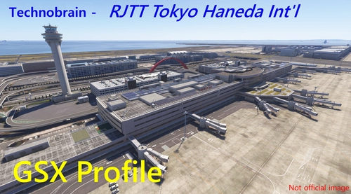 RJTT Tokyo Haneda Int'l (Technobrain) - GSX Profile (not completed)