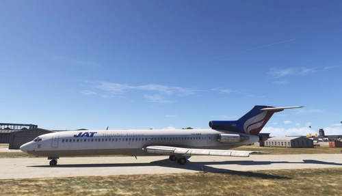 JAT Yugoslav Airlines Boeing 727-200 1997 livery