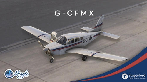 [JF PA28 Warrior II] Stapleford Flight Centre G-CFMX [4K]