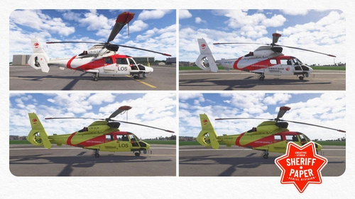 Taog's AS365 - Lufttransport (Pack)