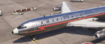 Boeing 707-320 American Airlines (Astrojet) N7551A