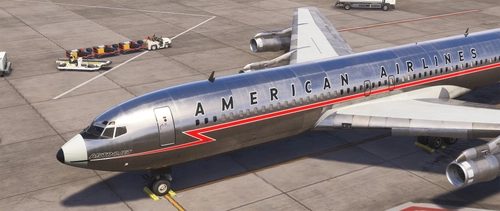 Boeing 707-320 American Airlines (Astrojet) N7551A