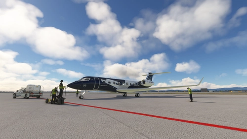 D-GLFF Lufthansa Executive (Fictional) G650ER Livery | Freeware ULR Business Jets
