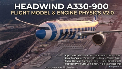 Headwind A330-900neo Better Flight Model & Handling V2.0