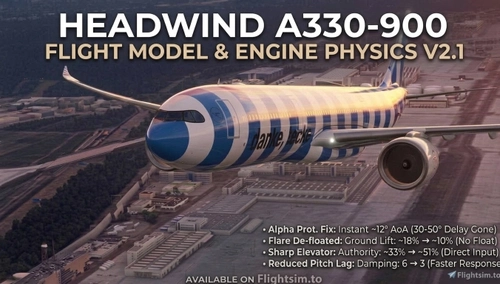 Headwind A330-900neo Better Flight Model & Handling V2.1