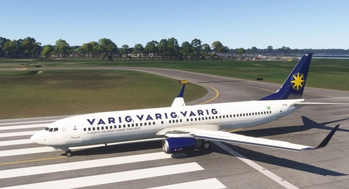 PMDG B737-900 (BW)  Varig