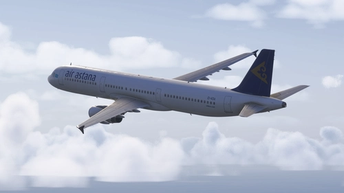 Fenix Airbus A321 Air Astana Fleet Pack | 4K
