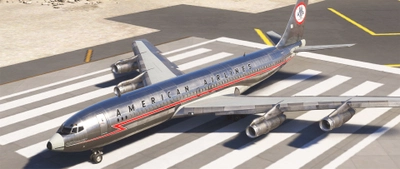 Boeing 707-320 American Airlines (Astrojet) N7551A