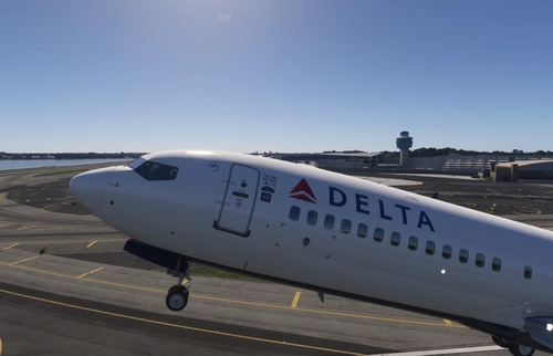 Delta Airlines N386DN with new cabin style [Fictional] iFly 737 Max8