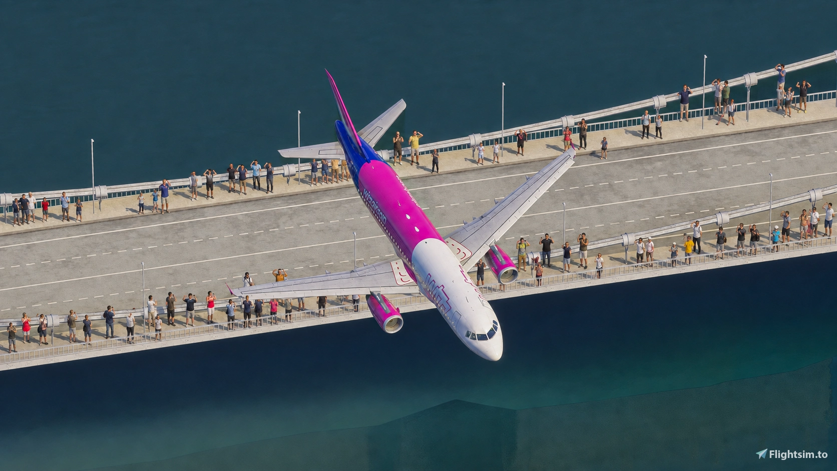 Fenix Airbus A320 Wizz Air | Cabin textures | 4K - Image 1