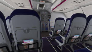 Fenix Airbus A320 Wizz Air | Cabin textures | 4K thumbnail 8