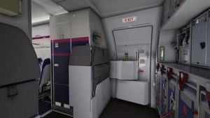 Fenix Airbus A320 Wizz Air | Cabin textures | 4K thumbnail 9