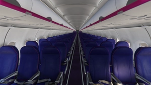 Fenix Airbus A320 Wizz Air | Cabin textures | 4K thumbnail 7