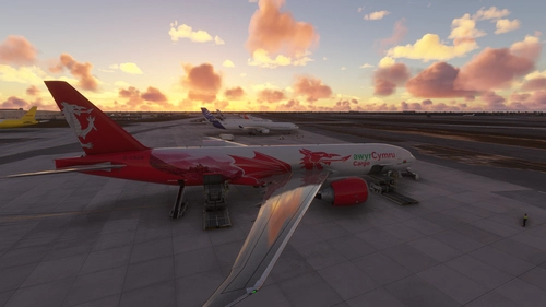 PMDG B77F Air Wales Cargo G-CRAR