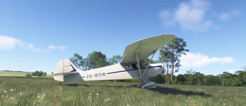 Taylorcraft BC-12D ZK-BSW