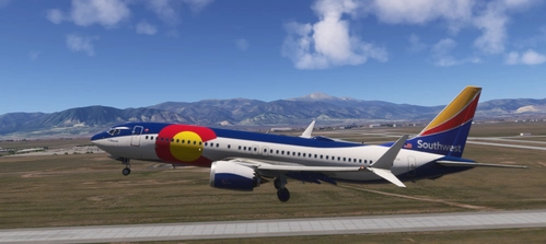Southwest "Colorado One" With cabin [Fictional] iFly 737 Max8