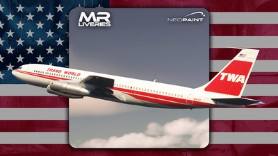 Microsoft Famous Flyer 10 | Boeing 707-320C | TWA | N18710