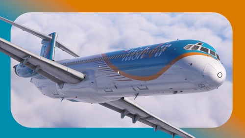 Maddog MD-82/83 Kish Air New Paint  Livery Pack