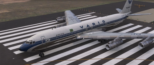 Boeing 707-320 VARIG PP-VJX