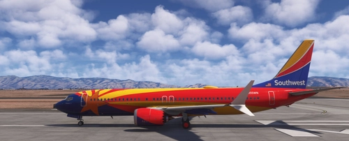 Southwest "Arizona One" [Fictional] iFly 737 Max8