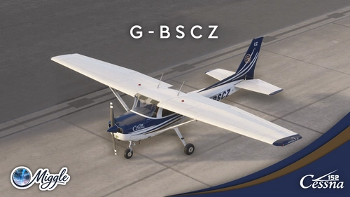 [WBSim C152] SEMET Aviation G-BSCZ [8K]