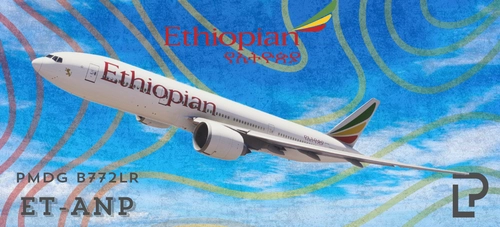 Ethiopian Airlines ET-ANP (High-Fidelity) | PMDG 777-200LR
