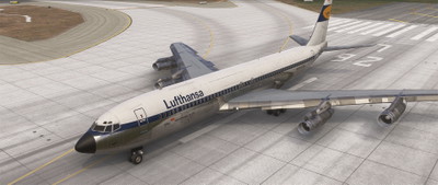 Boeing 707-320c Lufthansa D-ABOX (Retro)