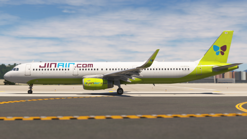 New Livery!!! [Fenixsim A321] JinAir￤HL8004