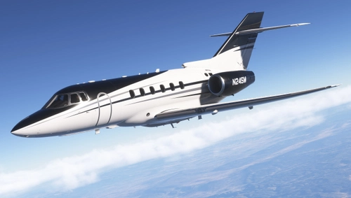 N24SM - FlightFX Hawker 800XP (Dynamic Registration)