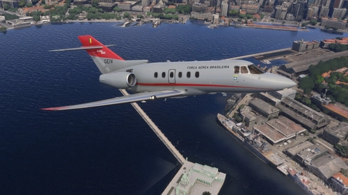 FlightFX Hawker 800XP Brazilian Air Force GEIV FAB6052
