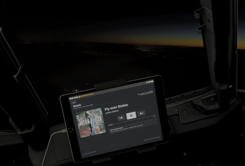 iFly 737 MAX 8 Apple Music EFB Integration