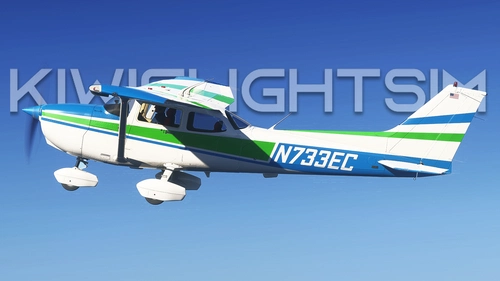 N733EC | Microsoft/Asobo Cessna 172 Classic & G1000 [4K]
